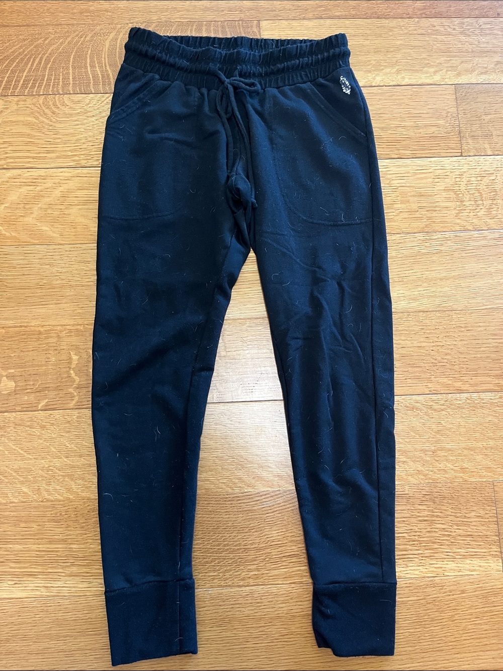 Free people movement black jogger pants, size small